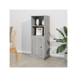 Visoka komoda siva sonome 36x35,5x103,5 cm konstruiranog drva