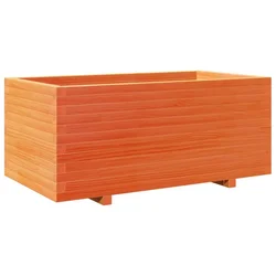 Vrtna sadilica voštano smeđe boje 110x60x49,5 cm od borovine
