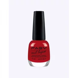 FABY Lak za nokte Fabys Red, 15ml