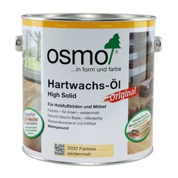 OSMO Tvrdo voštano ulje za terasu, Providno, Polumat, 0.75l