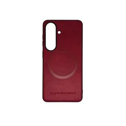 Silikonska futrola OLGE Magnetic New Feeling za Samsung A37/ crvena
