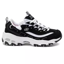 Skechers Ženske patike DLites-Biggest Fan, 11930-BKW, Crno-bele