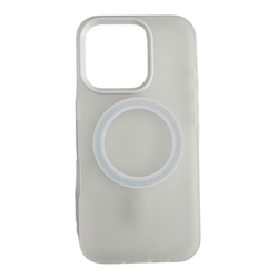 Silikonska futrola Magsafe FLURO COLOR Iphone 17 BELA