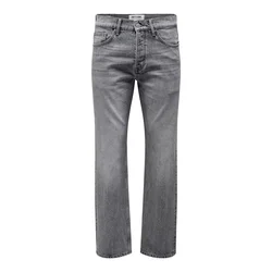 Only & Sons Kavbojke Edge, siva