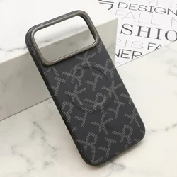 Futrola monogram magsafe za iphone 17 pro max (6.9) crna ( F125056 )