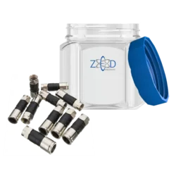 ZED electronic Kompresioni konektor extra kvalitet, RG6,pak. 100 kom. - CO-XD/100