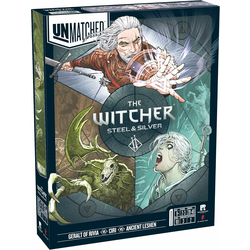 Društvena igra - Unmatched - The Witcher - Steel And Silverl - ENG
