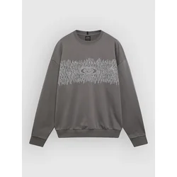 Oakley Rain Camo Crewneck Sweater granite gray