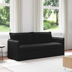 Sofa Crna 196 x 82 x 85 cm tkanina