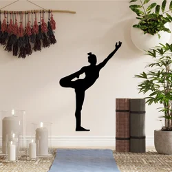 Wallity Zidna dekoracija Yoga 19, 42x60 cm, 1.5 mm, Crna