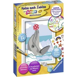 Ravensburger crtanje i bojenje - Delfini bojanka