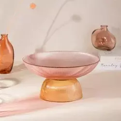 Dekordom 243454 Činija megalo 25cm - pink/yellow - hml ( 044992 )