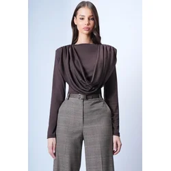 Trend Alacati Stili Ženska bluza Alc-X15063, Braon