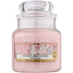 Yankee Candle Snowflake Cookie Mirisna svijeća 104 g Classic mala