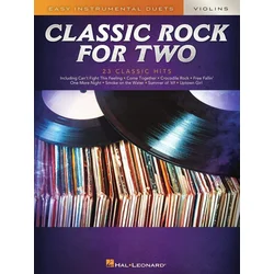 Hal Leonard Classic Rock for Two Violins Note