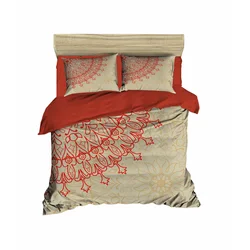 Hanah home Komplet posteljine 434, 160x220cm, Bež
