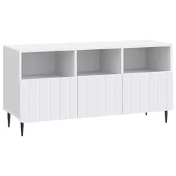 TV ormar s ladicama Bijela 102 x 34,5 x 50 cm Konstruirano drvo