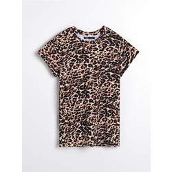 Sinsay - Majica s leopard printom - šareno