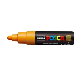 Marker Uni PC-7M POSCA, Temno rumena