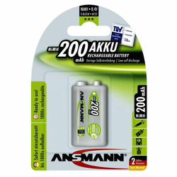 Baterija Ansmann maxE NiMH 9V 200 mAh