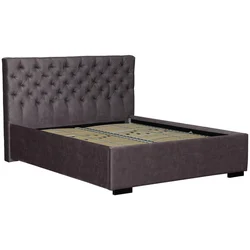 Tapacirani Krevet Miami Storage 160/200 cm , antracit