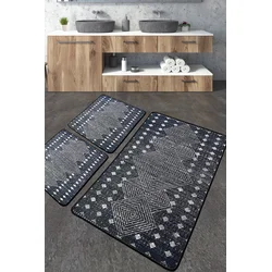 Lessentiel Maison Set 3 prostirke za kupatilo Šareni