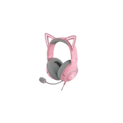 Razer Slušalice sa mikrofonom Kraken Kitty V2, RGB, Roze