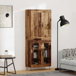 Highboard Staro drvo 69,5 x 34 x 180 cm Konstruirano drvo