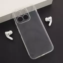 Maska Skin Silikon with pluggy za Honor X8c transparent