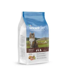 Vincent DIET hrana za mačke Adult - Piletina 1.5kg