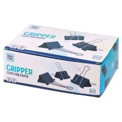 Biro Time gripper kancelarijska štipaljka crna 12k - odaberite veličinu ( 482412 )