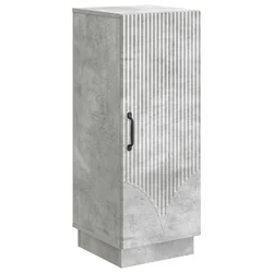 Kreveta Betonska siva 33 x 34,5 x 87 cm Konstruirano drvo