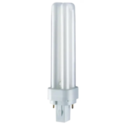 FLUOKOMPAKTNA ŽARULJA CFL PL-C G24d-3 26W/827 (2-pins) DULUX D