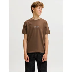 Jack & Jones Junior Majica JJESoho rjava