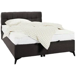 Box Krevet Magic 140/200 cm , sivo-braon