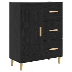 Kreveta Crni hrast 69,5 x 34 x 90 cm Konstruirano drvo