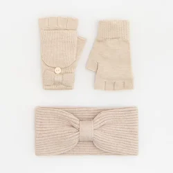 Reserved - GIRLS` HEADBAND & MITTENS