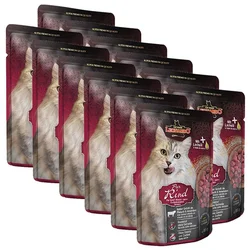Vrečka hrane Leonardo govedina, 12x85 g