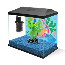 Akvarijski set Aquael LEDDY MINI 35 črne barve 19 l