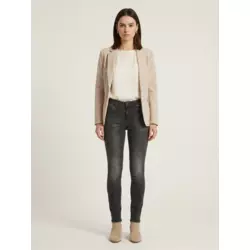 Elit Fashion Ženske farmerke, Slim fit, Crne