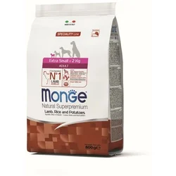 Monge Hrana Za Pse, Jagnjetina, Pirinač I Krompir, Za Ekstra Male Rase, Adult, 800g