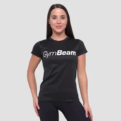 GymBeam Women‘s Mesh T-Shirt Essence Black