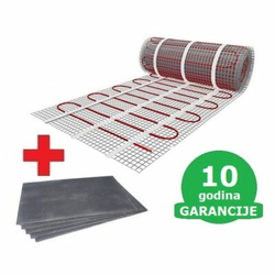 6 m2 U-HEAT grejna mrežica + 6 m2 U-HEAT polistirol izolaciona ploča