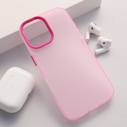 Maska Electro Glow Frame za Samsung A07/ A075F roze