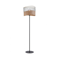 Leuchten Direkt 11151-79 - Podna lampa REED 1xE27/60W/230V