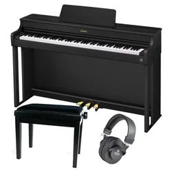 CASIO AP-300BK SET NEW CELVIANO DIGITAL PIANO ČRN