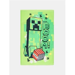 Sinsay - Pamučni peškir Minecraft - zelena