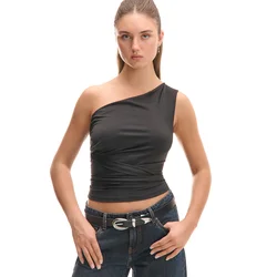 Cropp - Bluza s vezivanjem - CRNO