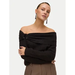 Vero Moda Pulover Lovely 10336698 Rjava Regular Fit