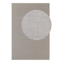 Siva/kremno bela preproga 120x170 cm Perles Dolomite – Elle Decoration
